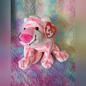 Ty Beanie Babies "Mystique" The Tiger, Vintage, With Tags.